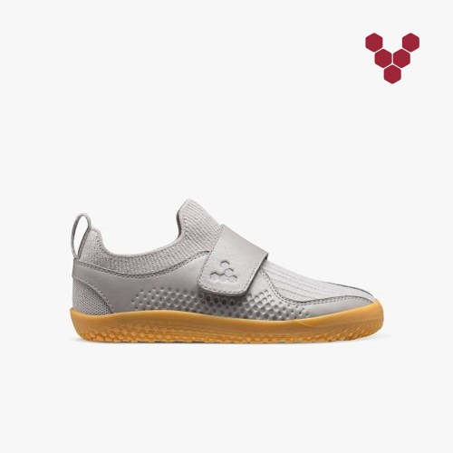 Vivobarefoot Primus Knit II Lasten Kengät Harmaat (FI-WA7C)